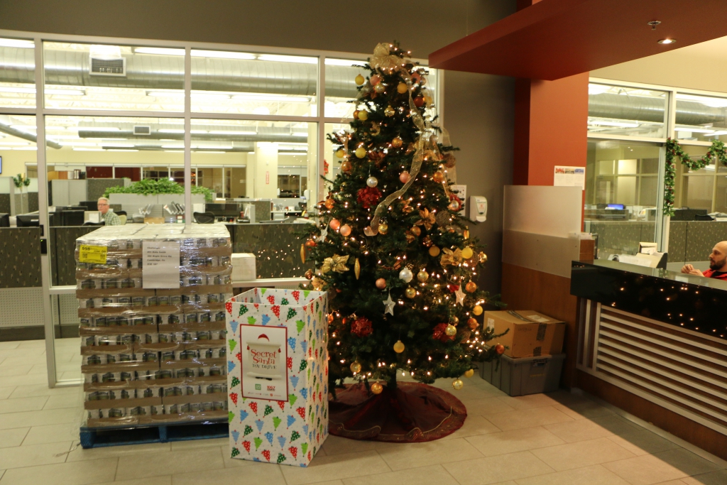 Christmas tree donations Challenger