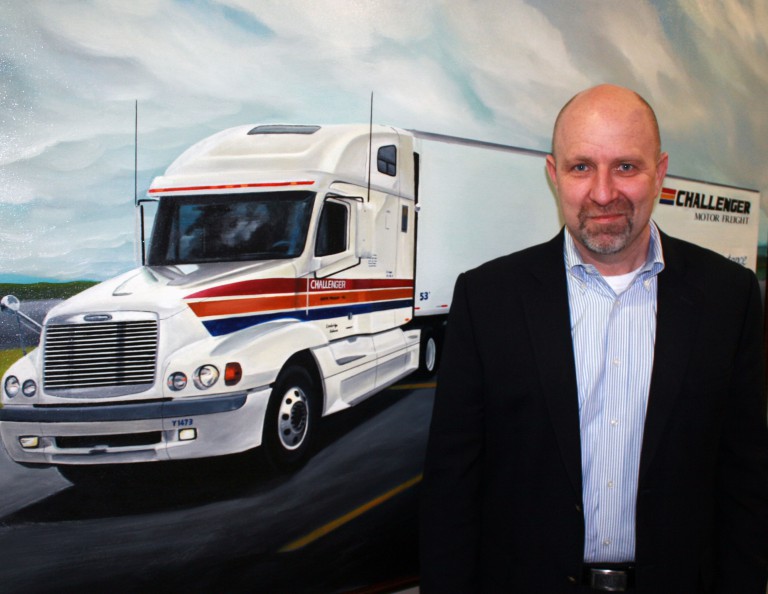 Geoff Topping truck training schools association of Ontario Challenger