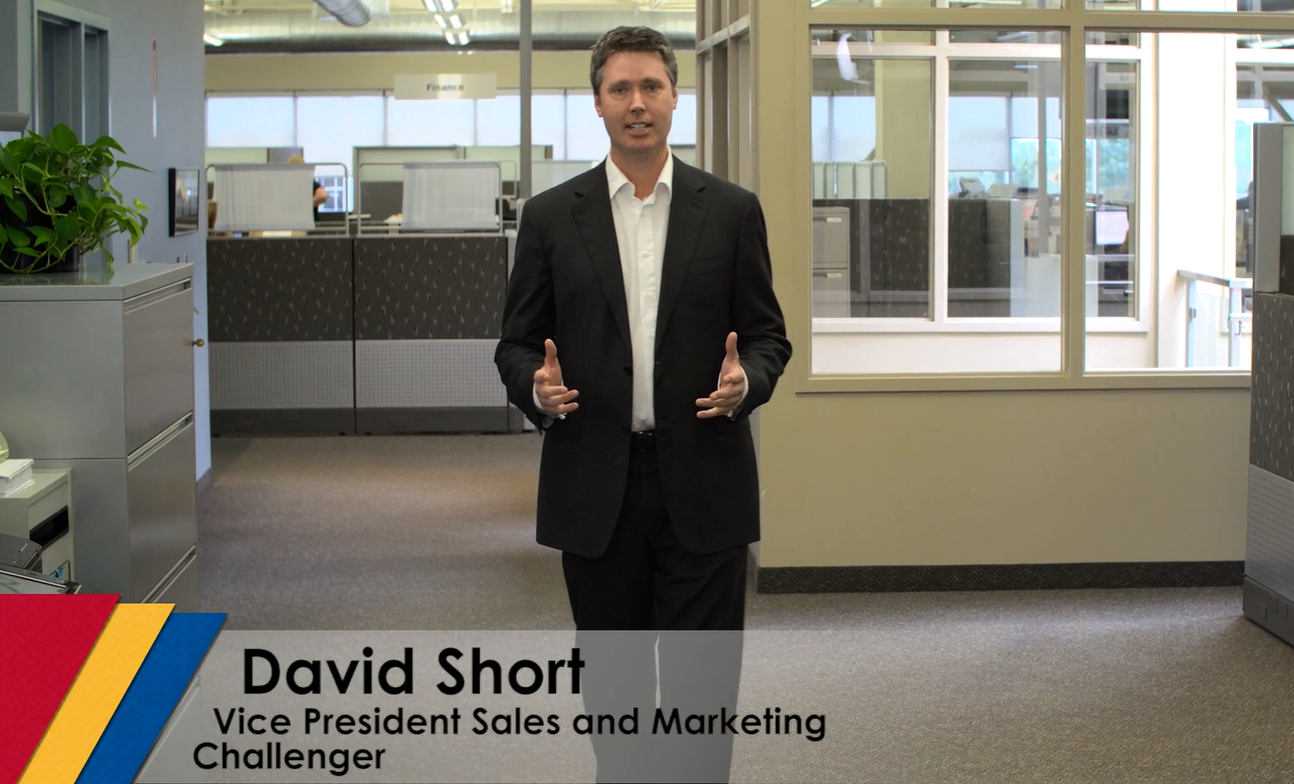 Dave Short in Challenger's Video
